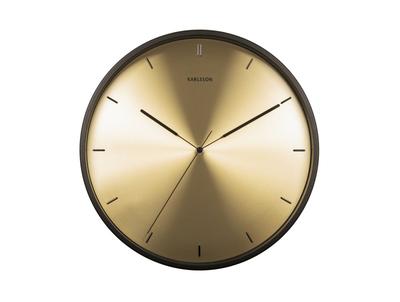 Finesse Gold Dial Wall Clock - Copper