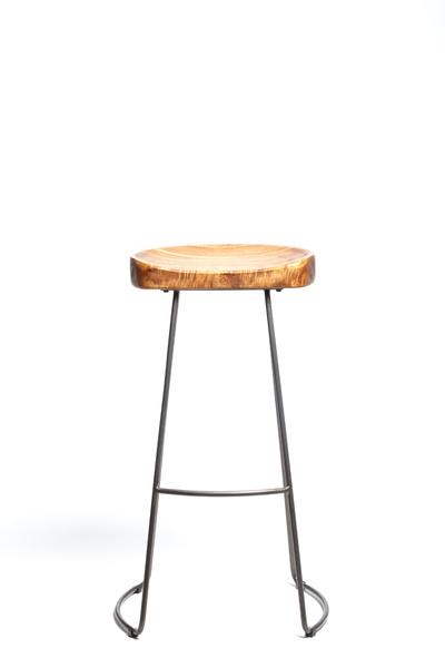 Reclaimed Tractor Stool