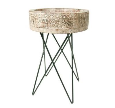 Folk Side Tables Set of 2