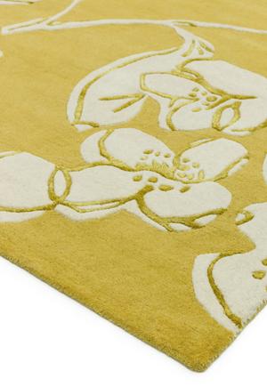 Matrix Rug Devore Yellow