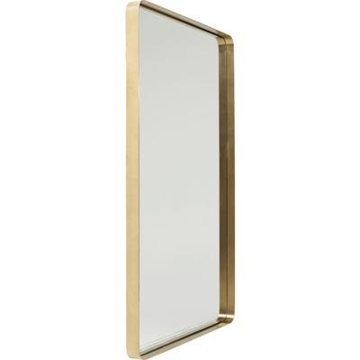 Brass Rectangular Curve Mirror