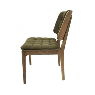 Boden Hunter Green Dining Chair Grey Oil Legs
