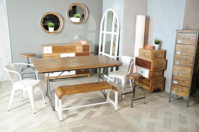 Reclaimed Dentist Stool