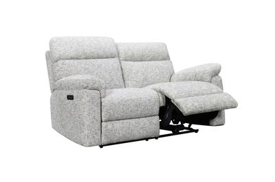 Lazzaro Recliner 2 Seater Sofa Odyssey Frost