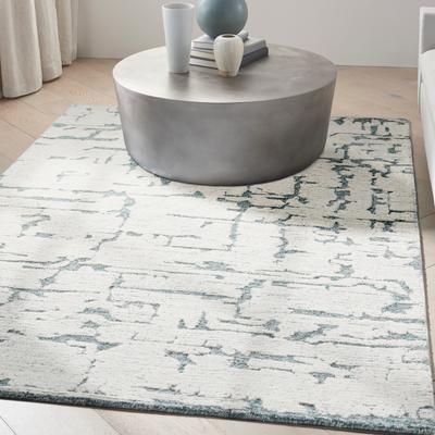 Calvin Klein Sculptural SCL01 Teal Rug