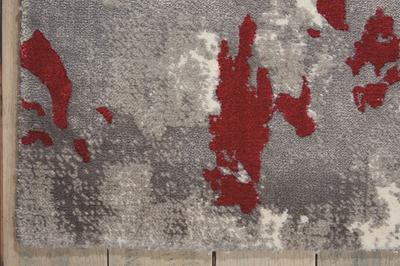 Twilight TWI21 Grey Red Rug