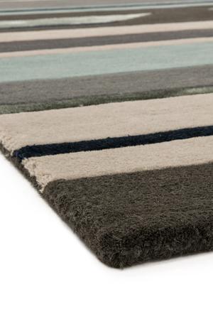 Matrix Rug Rhombus Blue