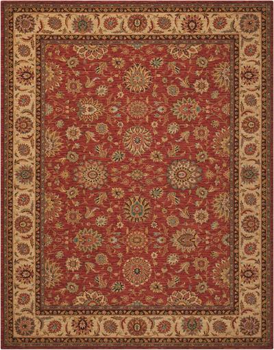 Living Treasures Rug LI05 Rust