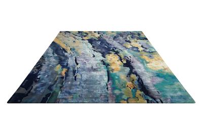 Prismatic Rug PRS09 Silver/Blue