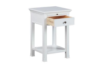 Pietra Bedside Locker Antique White