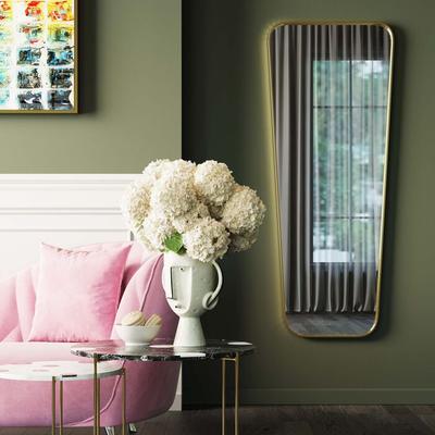 Opera Trapezoidal Wall Mirror