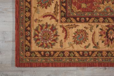 Living Treasures Rug LI05 Rust