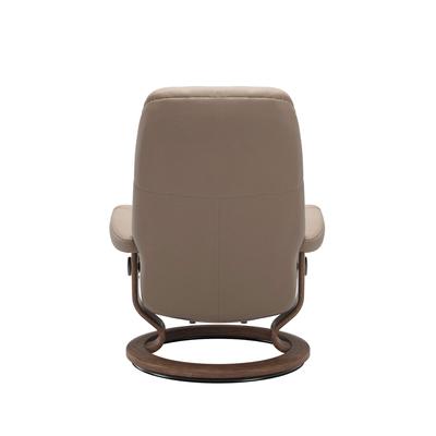 Stressless Consul Mole Medium Clas Recliner Chair and Stool