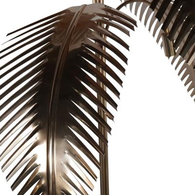 Palm Dusk Gold Floor Lamp