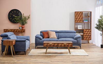 Montero 3 Seater Sofa - Navy