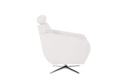 Bianca Magnus Swivel Chair Chalk Bjorn