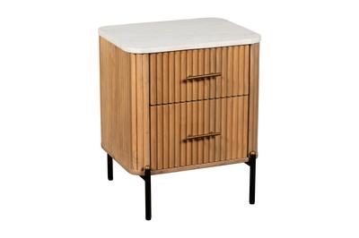 Lille 2 Drawer Bedside