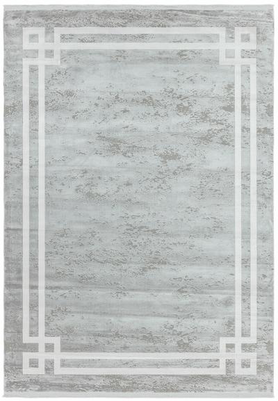 Olympia Rug OL01 Grey Pearl Border