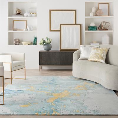 Prismatic Rug PRS26 Seafoam Gold