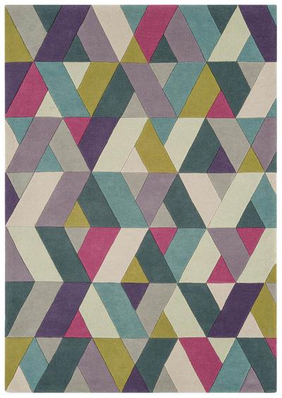 Funk Rug Chevron Blue Green