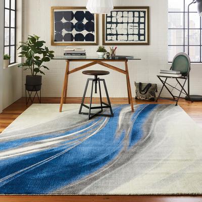 Twilight TWI28 Ivory Grey Blue Rug