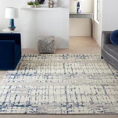 Twilight TWI10 Ivory Navy Rug