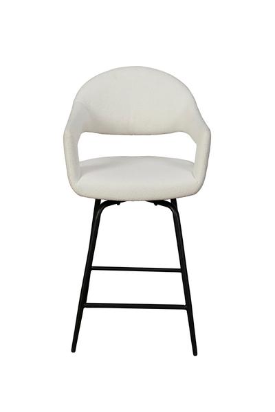 Dahlia White Counter Chair