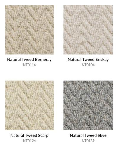 Natural Tweed Range