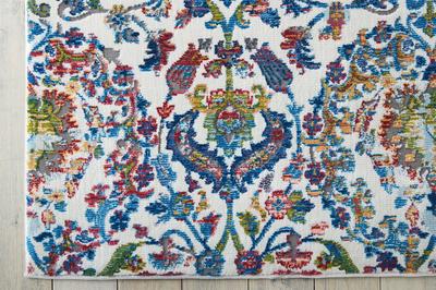 Ankara Global Rug ANR06 Ivory Blue