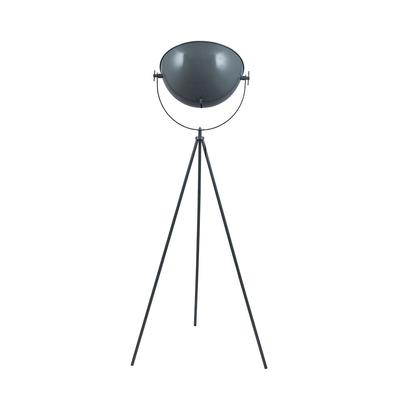 Sona Grey and Silver Tripod Floor Lamp