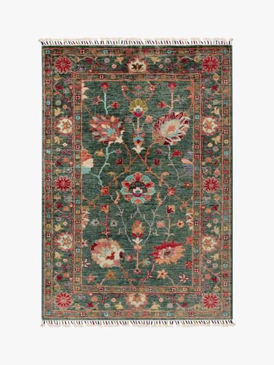 Sultani Green Rug 1.48m x 0.99m