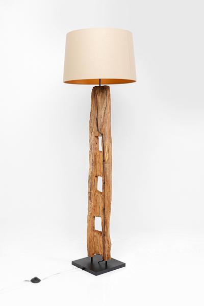 Floor Lamp Natural Holes 175cm