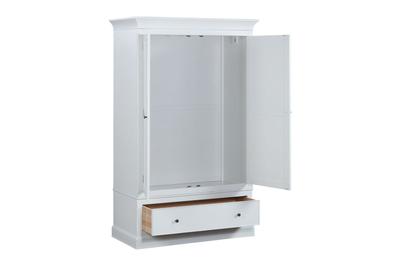 Pietra 2 Door Wardrobe Antique White