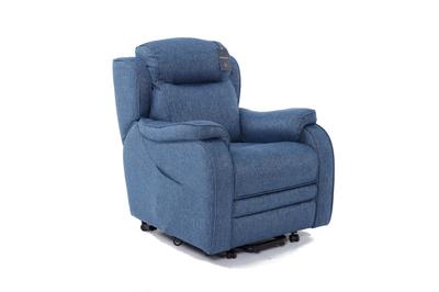 Boston Rise and Recline Armchair Carton Navy