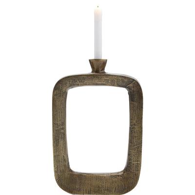 Tanu Brass Candle Holder