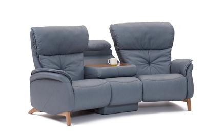 Himolla Swan Trapezoidal Recliner Sofa