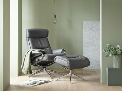 Stressless Tokyo Paloma Metal Grey Star Chair