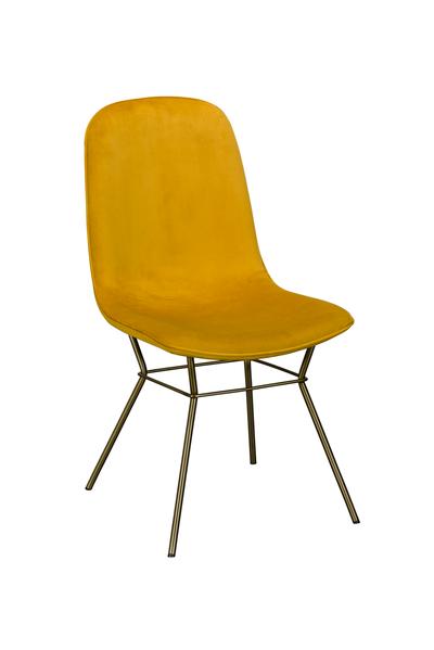 Ruby Mustard Dining Chair