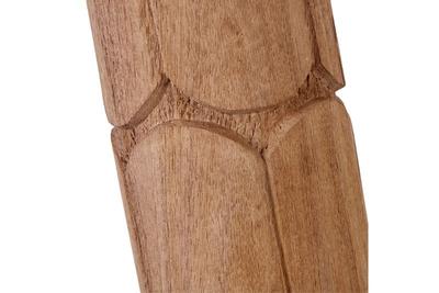 Ellia Natural Wood Tall Table Lamp
