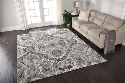 Twilight TWI103 Ivory Grey Rug