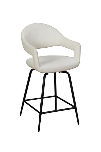 Dahlia White Counter Chair