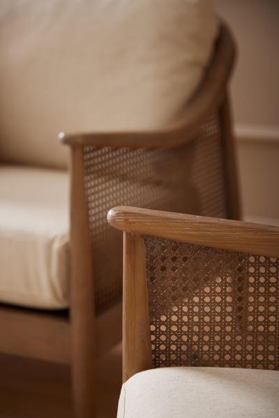 Estela 2 Seater Sofa Natural