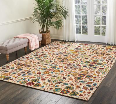 Vibrant VIB08 Ivory Rug