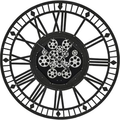 Gibbons Grey Skeleton Clock