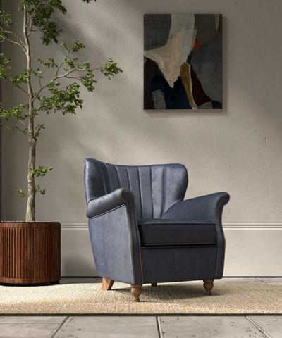 Percy Armchair Kodak Blue