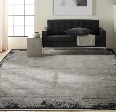 Calvin Klein Balian CK51 Grey Black Rug