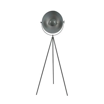 Sona Grey and Silver Tripod Floor Lamp