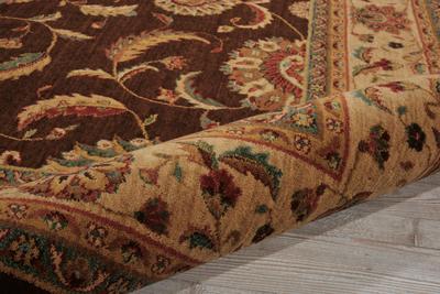 Living Treasures Rug LI04 Brown