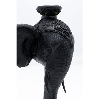 Black Elephant Head