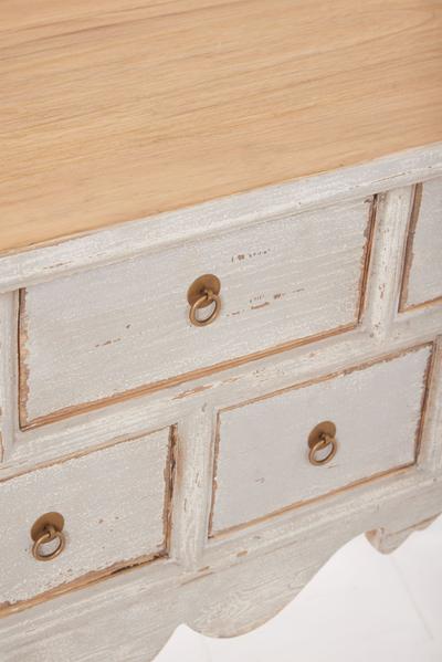 Andorra 7 Drawer Table